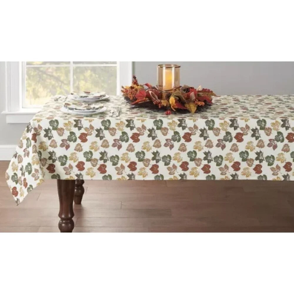 Printed Fabric Tablecloth,60